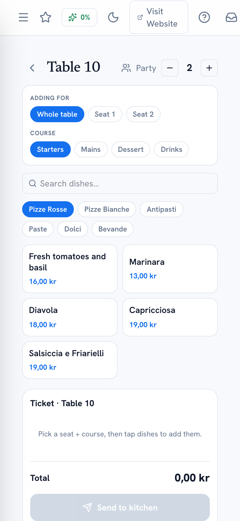 Order confirmation showing "Saved — will send when back online" — mobile view